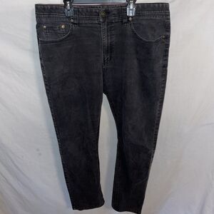 Nat Nast Men’s Stretchy Jeans Size 38x30 Black Denim Streetwear Outdoors Comfort